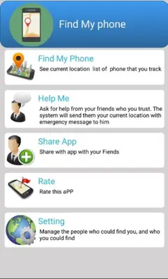 Find my phone android App screenshot 3